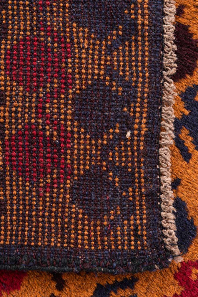 3' x 4' 8 Hand Knotted Balouch Persian Wool Rug