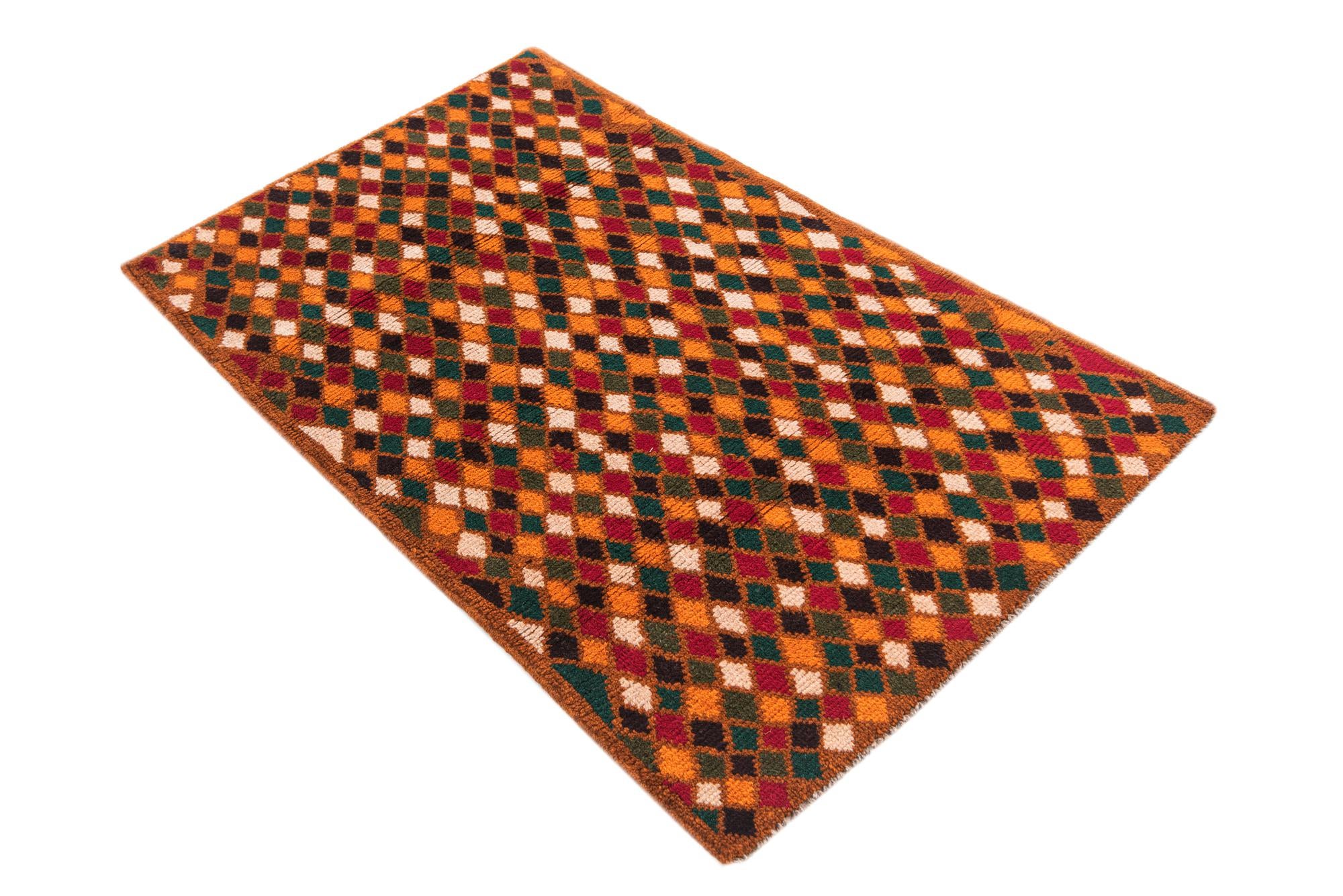 2' 8 x 4' 4 Hand Knotted Balouch Wool Rug