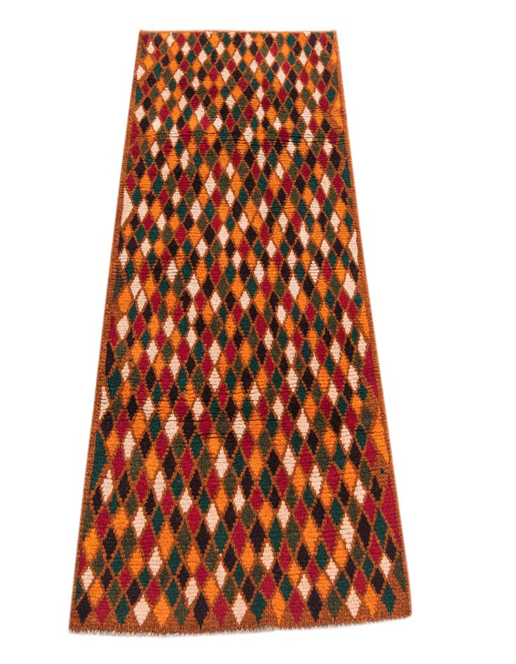 Detail image of 2' 8 x 4' 4  Hand Knotted Balouch Wool Rug