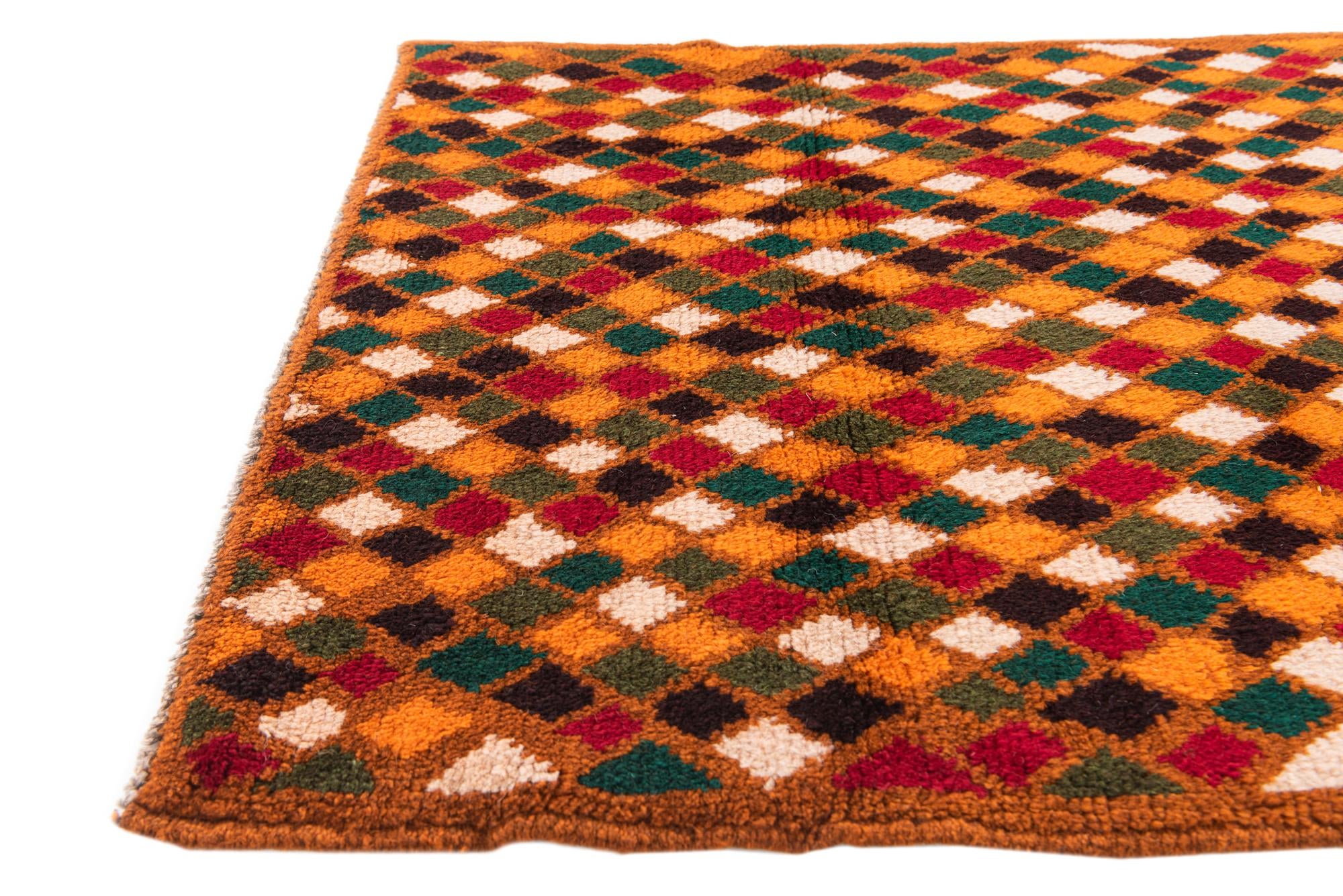 2' 8 x 4' 4 Hand Knotted Balouch Wool Rug
