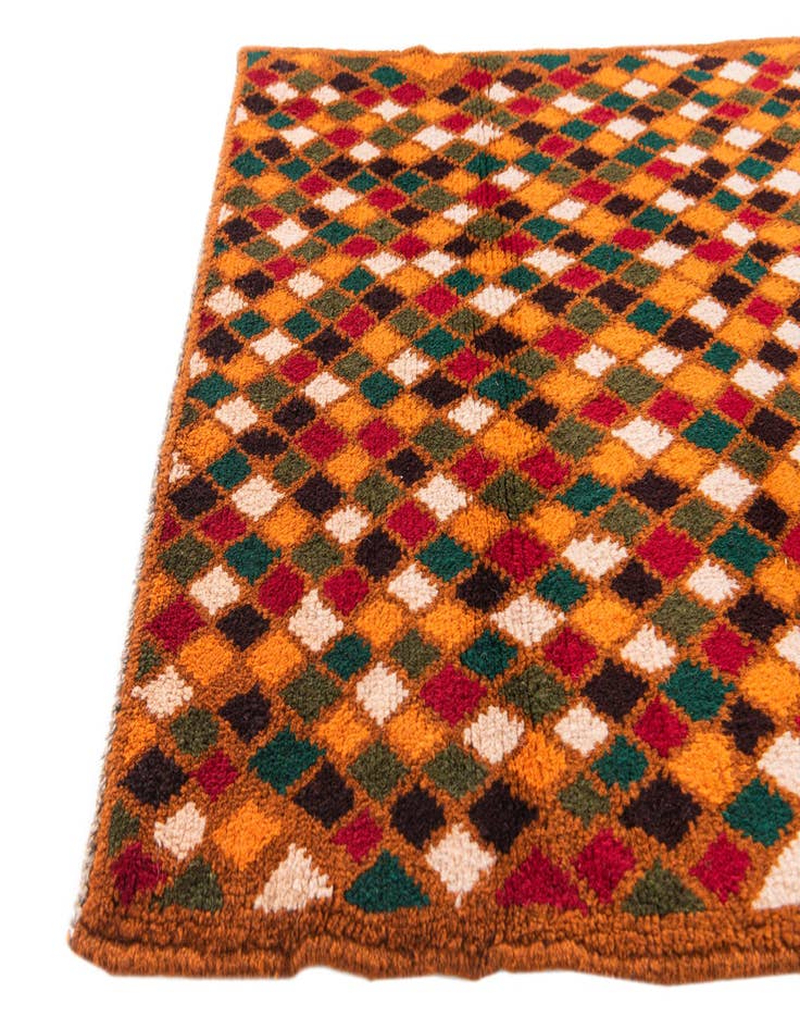 Detail image of 2' 8 x 4' 4  Hand Knotted Balouch Wool Rug