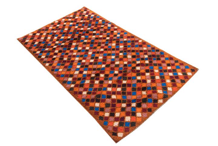 2' 9 x 4' 8 Hand Knotted Balouch Wool Rug