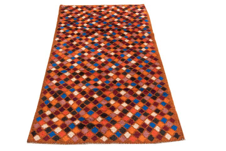 2' 9 x 4' 8 Hand Knotted Balouch Wool Rug