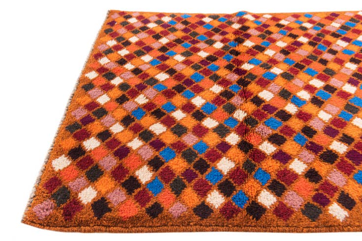 Detail image of 2' 9 x 4' 8 Hand Knotted Balouch Wool Rug