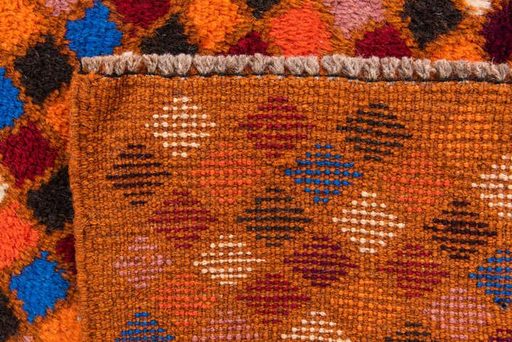 2' 9 x 4' 8 Hand Knotted Balouch Wool Rug