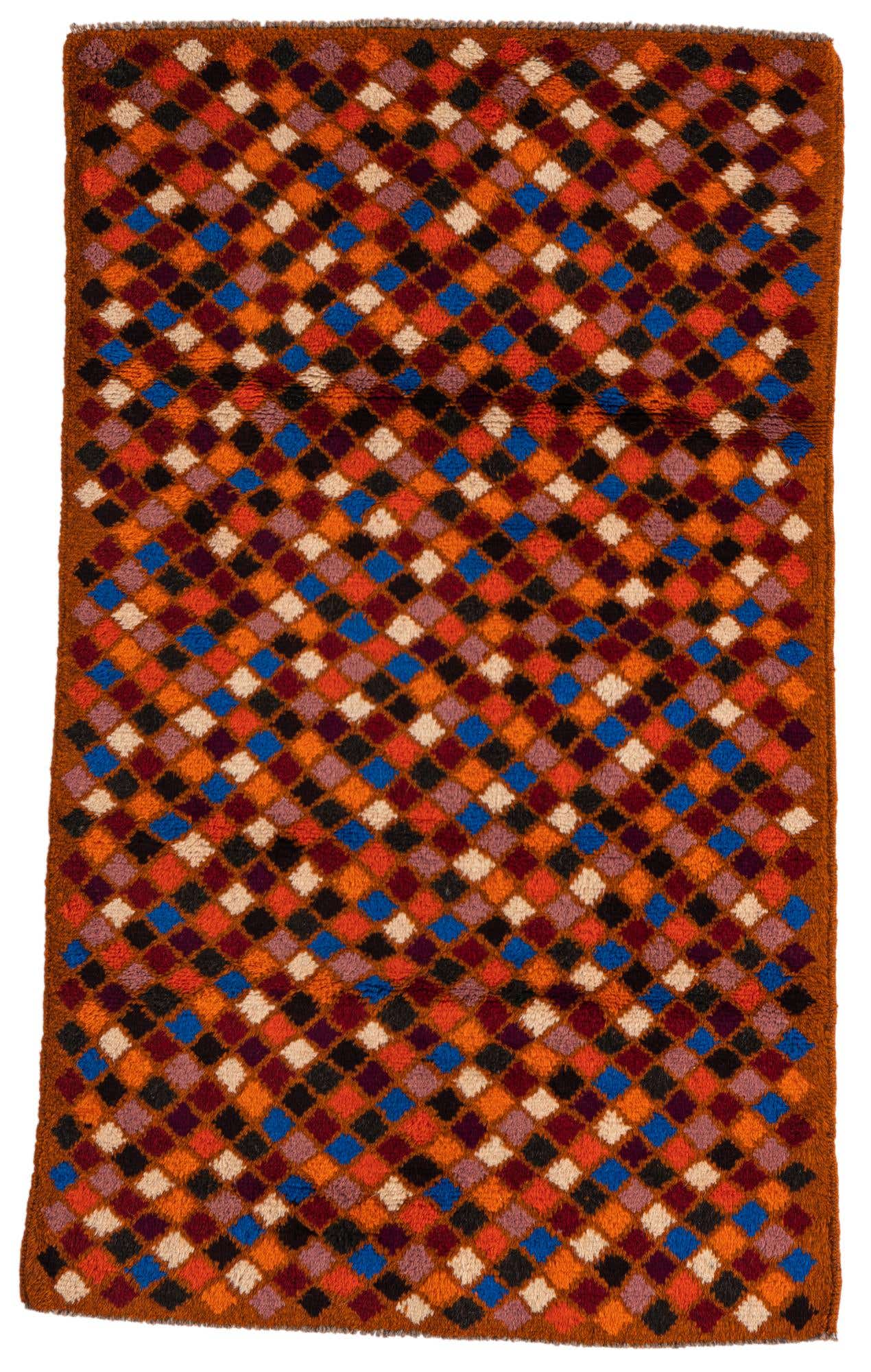 2' 9 x 4' 8 Hand Knotted Balouch Wool Rug