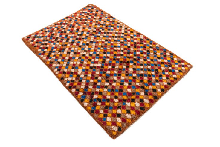 Detail image of 3' x 4' 6 Hand Knotted Balouch Wool Rug