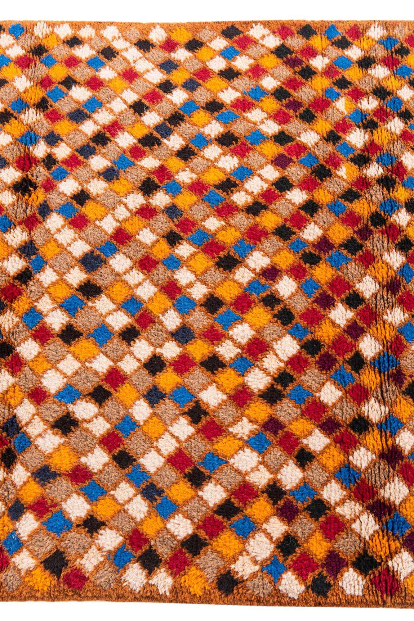3' x 4' 6 Hand Knotted Balouch Wool Rug