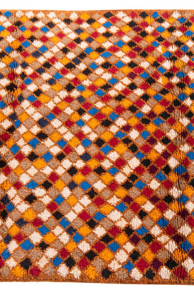 Detail image of 3' x 4' 6 Hand Knotted Balouch Wool Rug