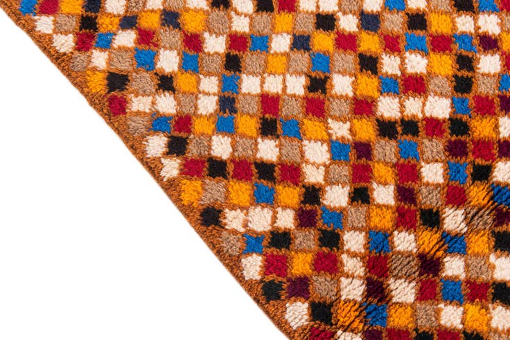 Detail image of 3' x 4' 6 Hand Knotted Balouch Wool Rug