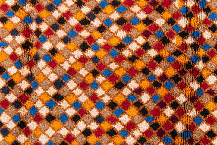 3' x 4' 6 Hand Knotted Balouch Wool Rug