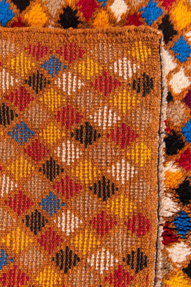 3' x 4' 6 Hand Knotted Balouch Wool Rug