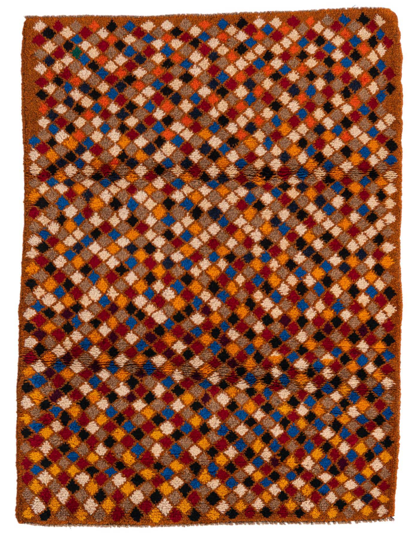 3' x 4' 6 Hand Knotted Balouch Wool Rug