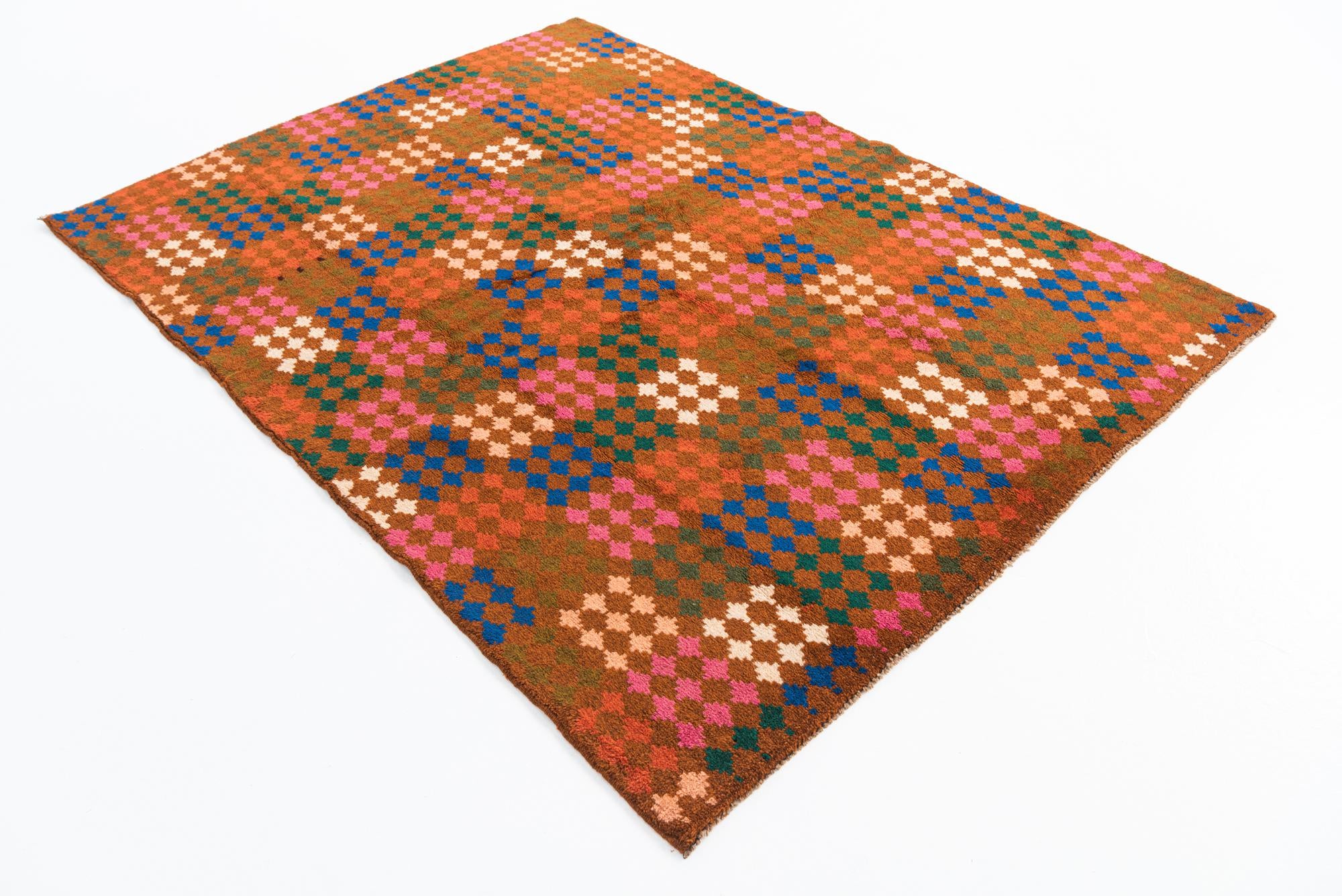 4' 10 x 6' 9 Hand Knotted Balouch Wool Rug