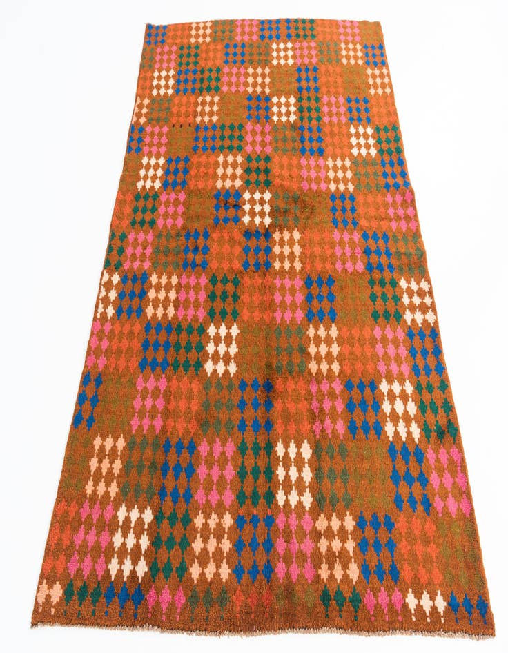 Detail image of 4' 10 x 6' 9  Hand Knotted Balouch Wool Rug