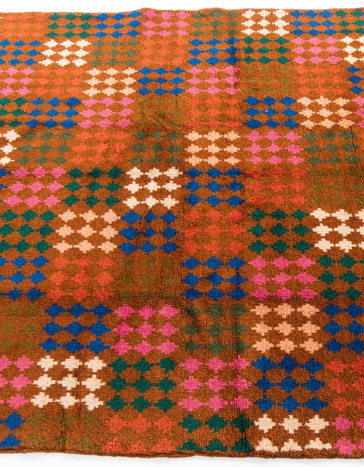 Detail image of 4' 10 x 6' 9  Hand Knotted Balouch Wool Rug