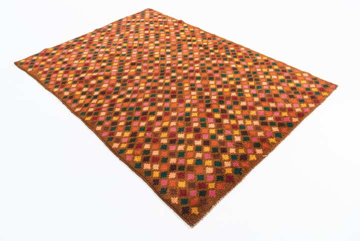 5' x 6' 10 Hand Knotted Balouch Wool Rug