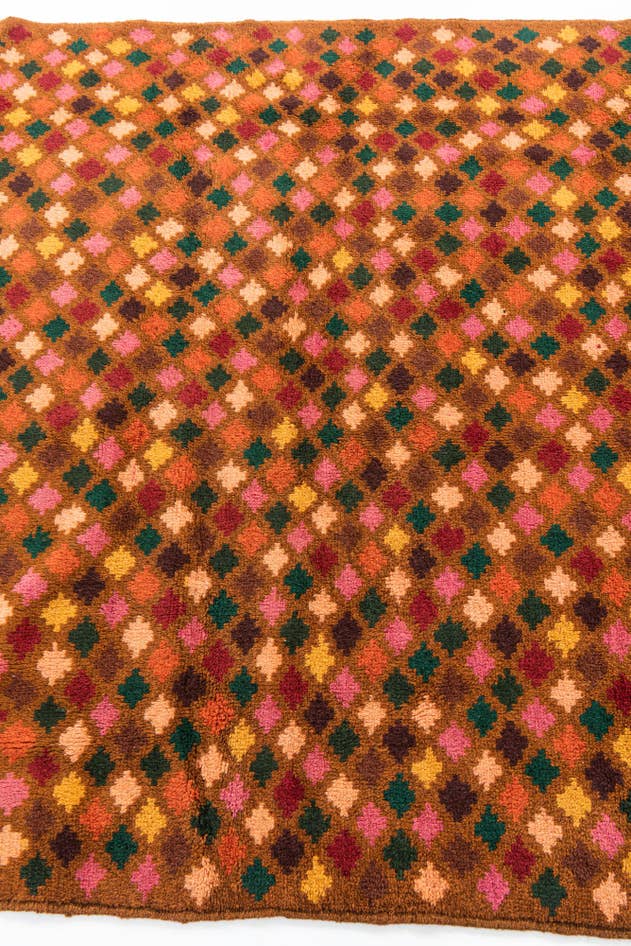 Detail image of 5' x 6' 10 Hand Knotted Balouch Wool Rug
