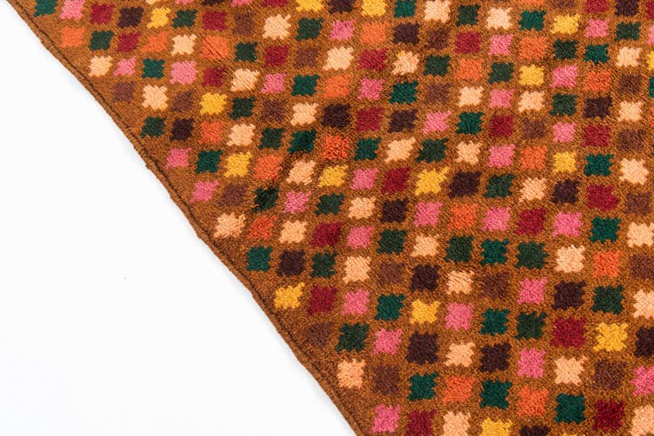 Detail image of 5' x 6' 10 Hand Knotted Balouch Wool Rug