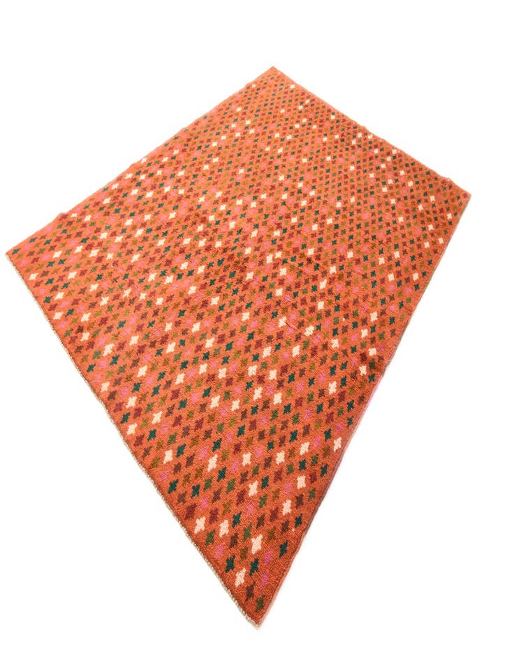 Detail image of 6' 2 x 8' 4 Hand Knotted Balouch Wool Rug