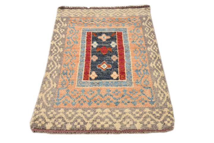2' 6 x 4' Hand Knotted Balouch Wool Rug