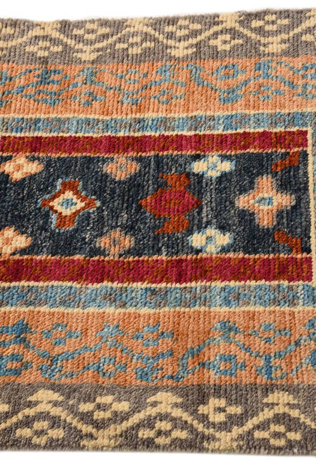 Detail image of 2' 6 x 4' Hand Knotted Balouch Wool Rug