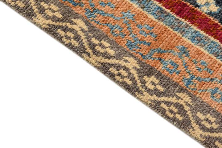 2' 6 x 4' Hand Knotted Balouch Wool Rug