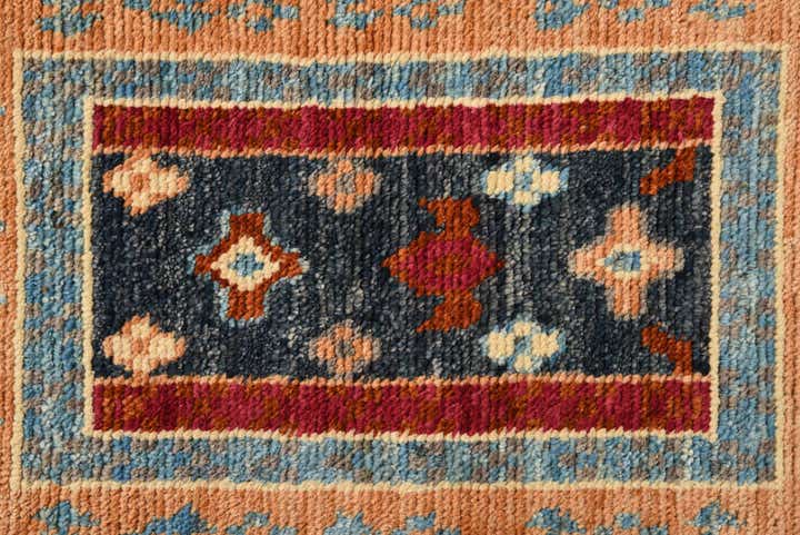 2' 6 x 4' Hand Knotted Balouch Wool Rug