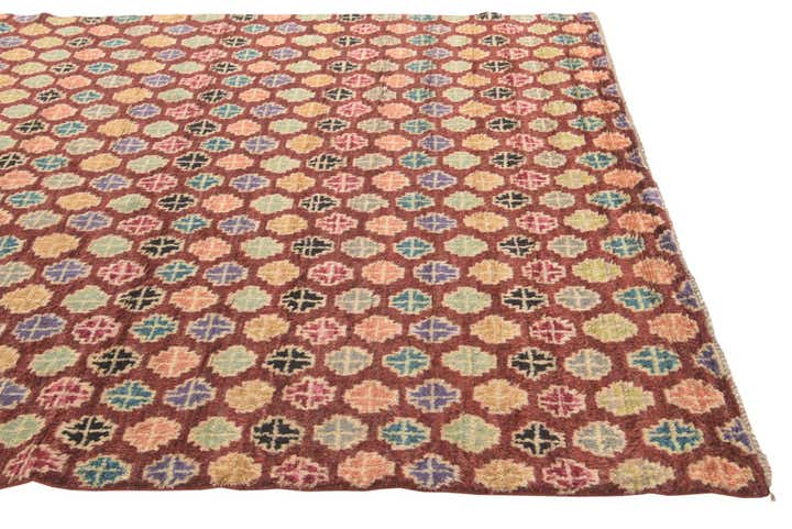 6' 2 x 9' 6 Hand Knotted Balouch Wool Rug