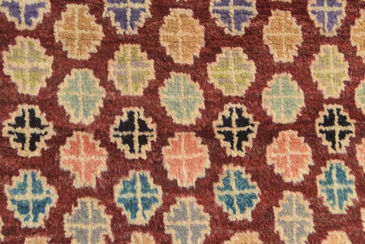 6' 2 x 9' 6 Hand Knotted Balouch Wool Rug