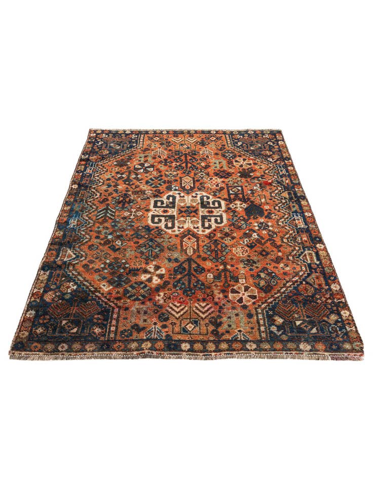 Detail image of 3' 9 x 5' 5 Hand Knotted Balouch Wool Rug