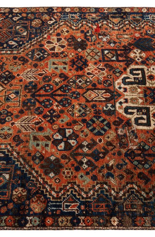 Detail image of 3' 9 x 5' 5 Hand Knotted Balouch Wool Rug