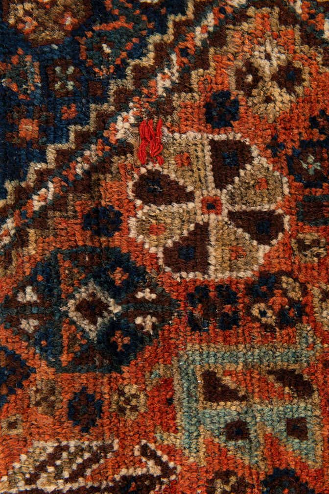 3' 9 x 5' 5 Hand Knotted Balouch Wool Rug
