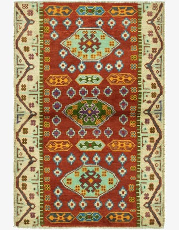 3' 2 x 5' Hand Knotted Balouch Rug