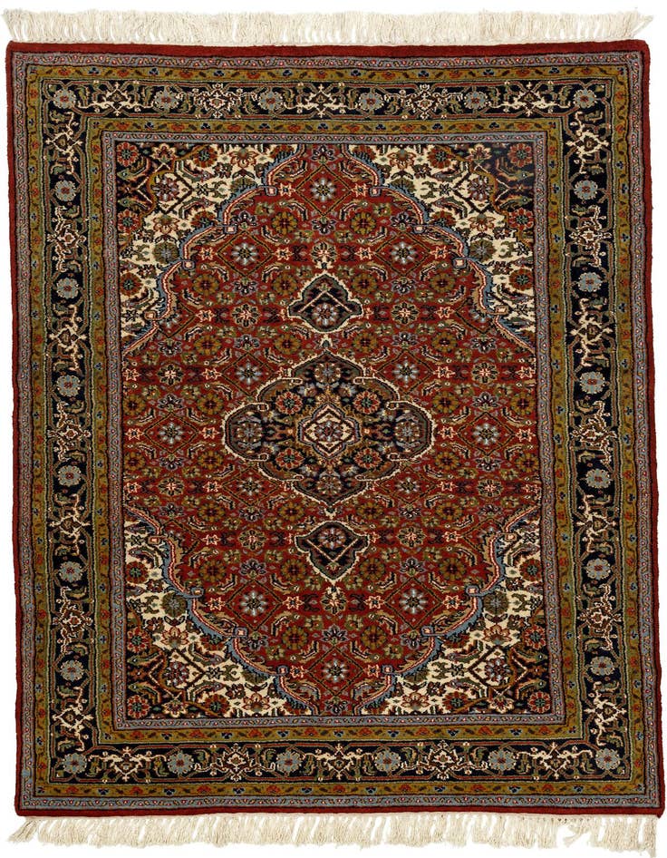 Detail image of 3' 10 x 6' 1 Hand Knotted Bidjar Wool Rug