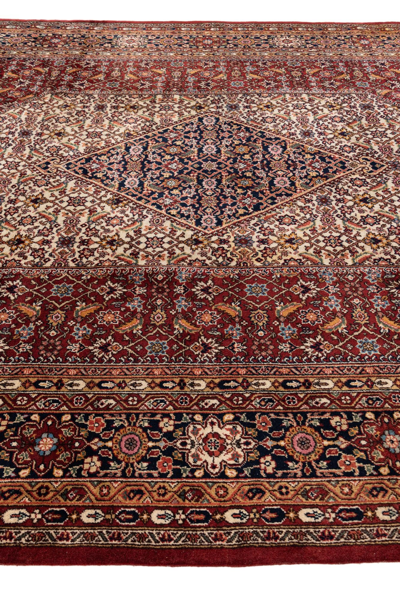 8' 3 x 11' 8 Hand Knotted Bidjar Wool Rug