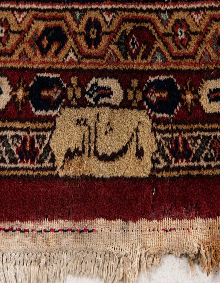 Detail image of 8' 3 x 11' 8  Hand Knotted Bidjar Wool Rug
