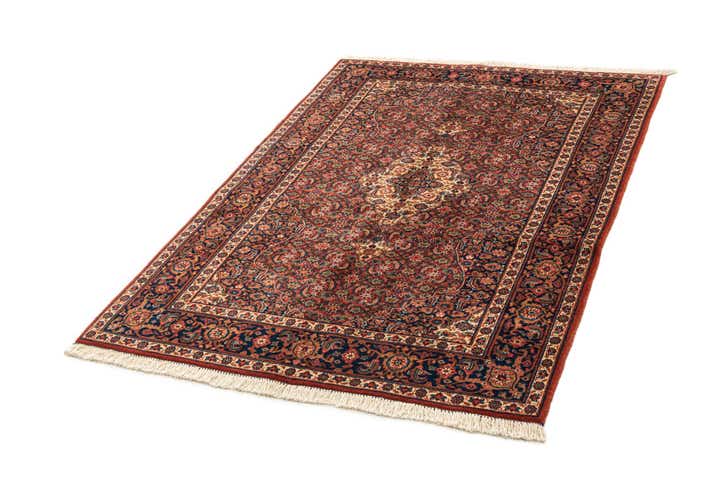 4' 4 x 6' 4 Hand Knotted Birjand Wool Rug
