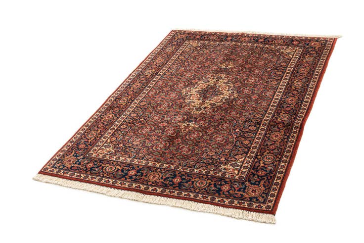 Detail image of 4' 4 x 6' 4 Hand Knotted Birjand Wool Rug