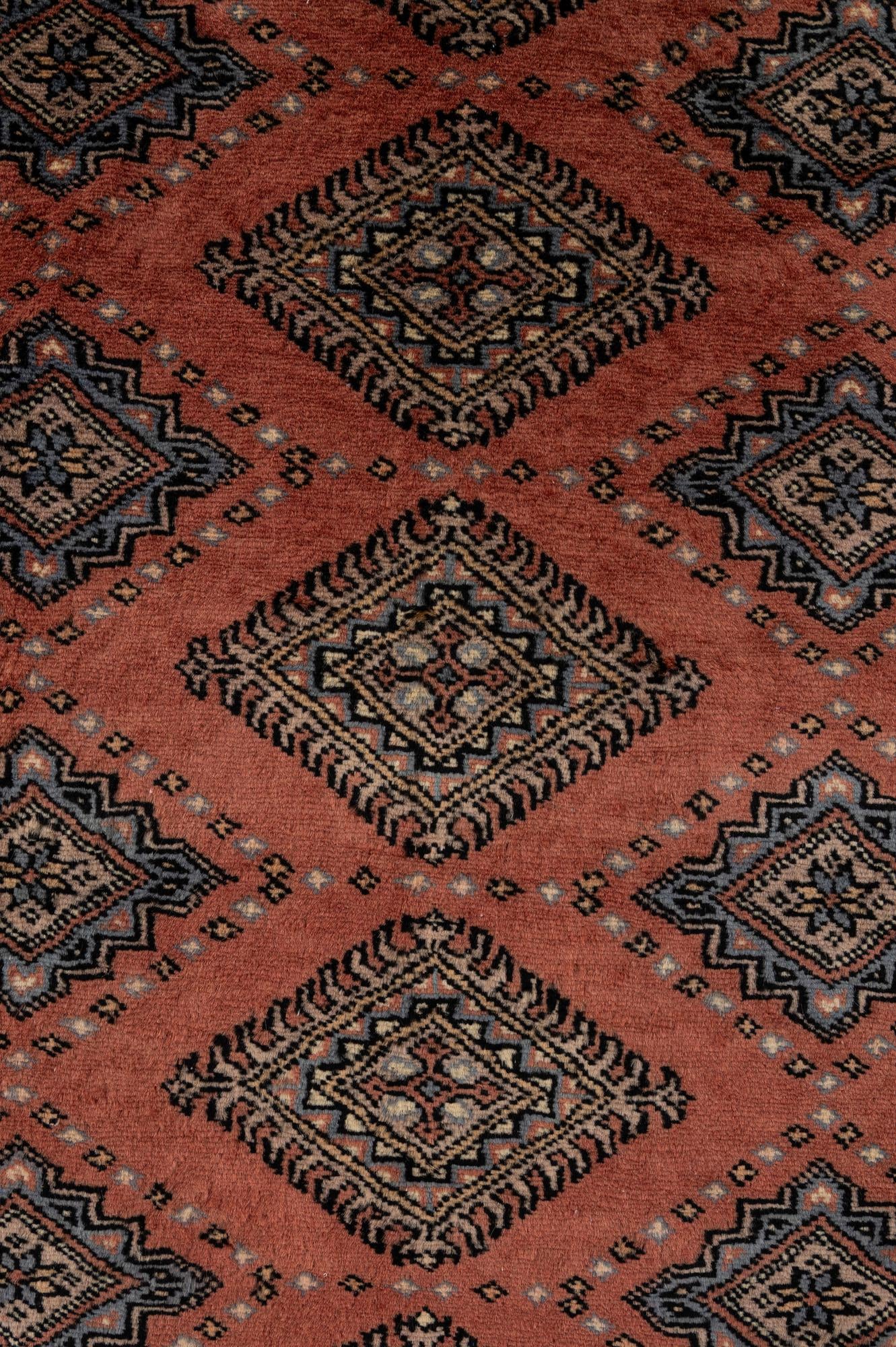 255cm x 310cm Hand Knotted Bokhara Oriental Wool Rug