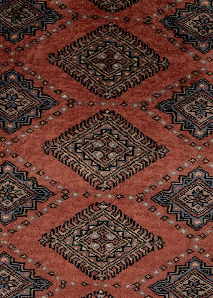 8' 5 x 10' 2 Hand Knotted Bokhara Oriental Wool Rug
