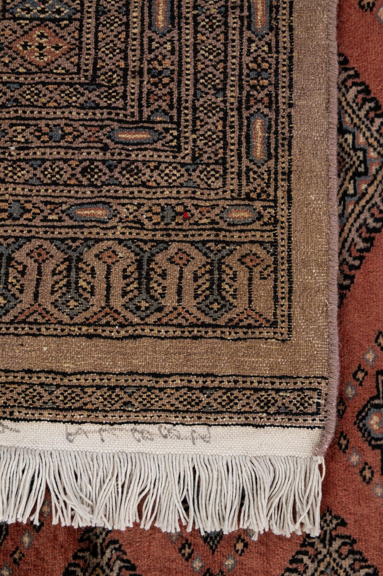 255cm x 310cm Hand Knotted Bokhara Oriental Wool Rug
