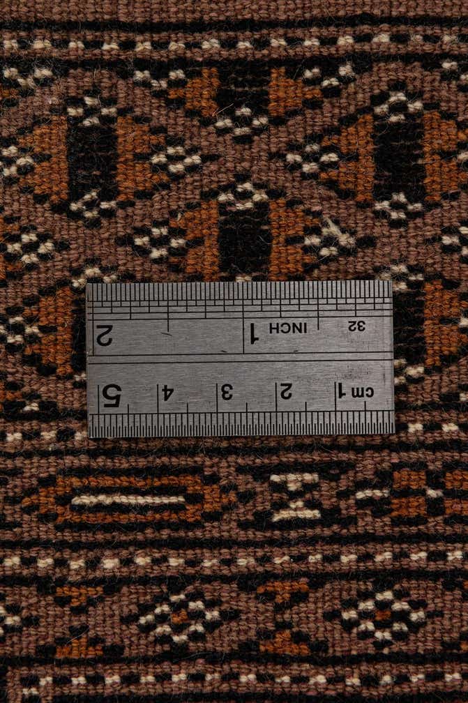 4' 3 x 6' 6 Hand Knotted Bokhara Oriental Wool Rug