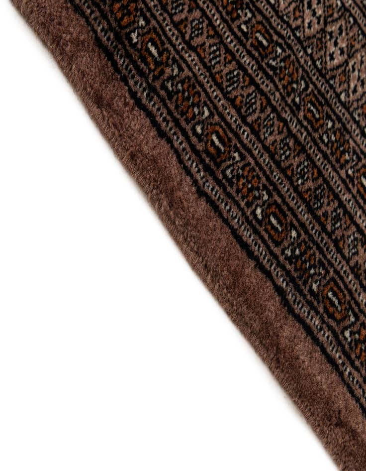 Detail image of 4' 3 x 6' 6 Hand Knotted Bokhara Oriental Wool Rug