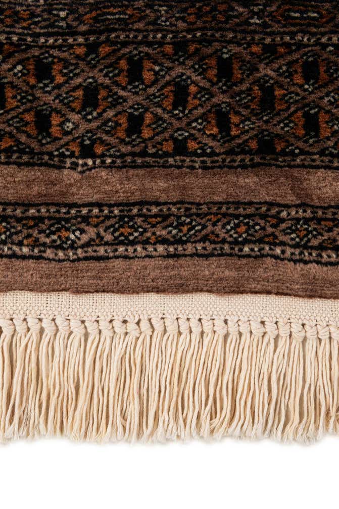 4' 3 x 6' 6 Hand Knotted Bokhara Oriental Wool Rug