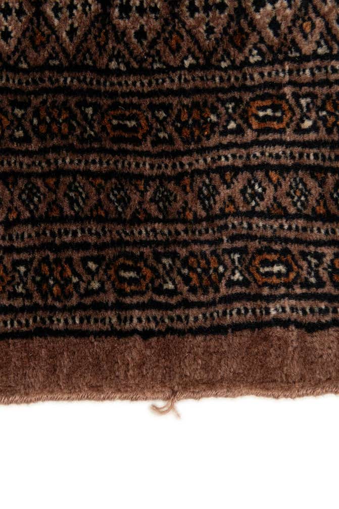 4' 3 x 6' 6 Hand Knotted Bokhara Oriental Wool Rug