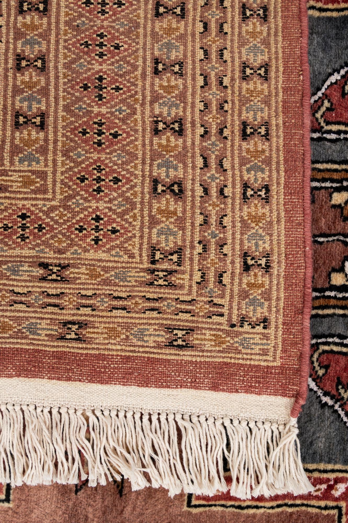 4' 3 x 5' 11 Hand Knotted Bokhara Oriental Rug