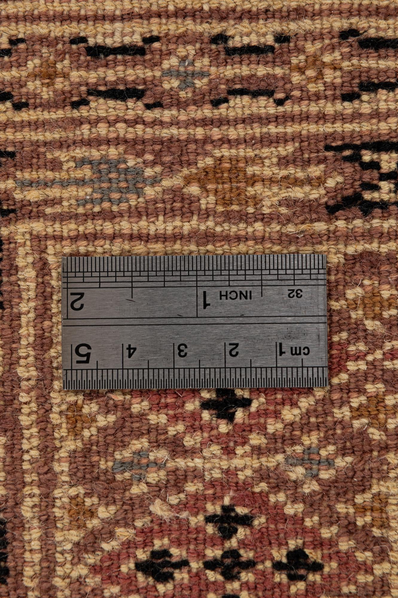 4' 3 x 5' 11 Hand Knotted Bokhara Oriental Rug