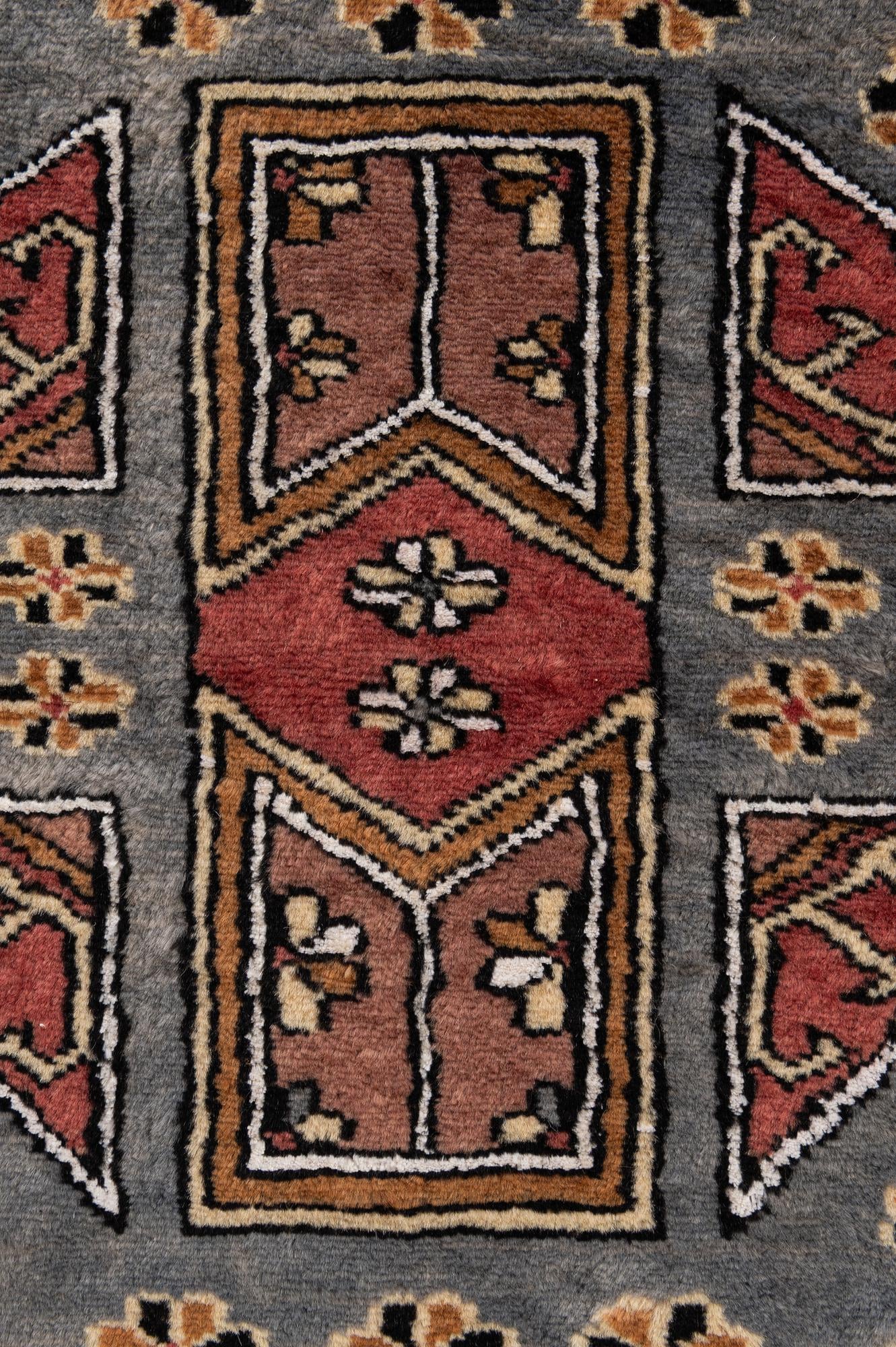4' 3 x 5' 11 Hand Knotted Bokhara Oriental Rug