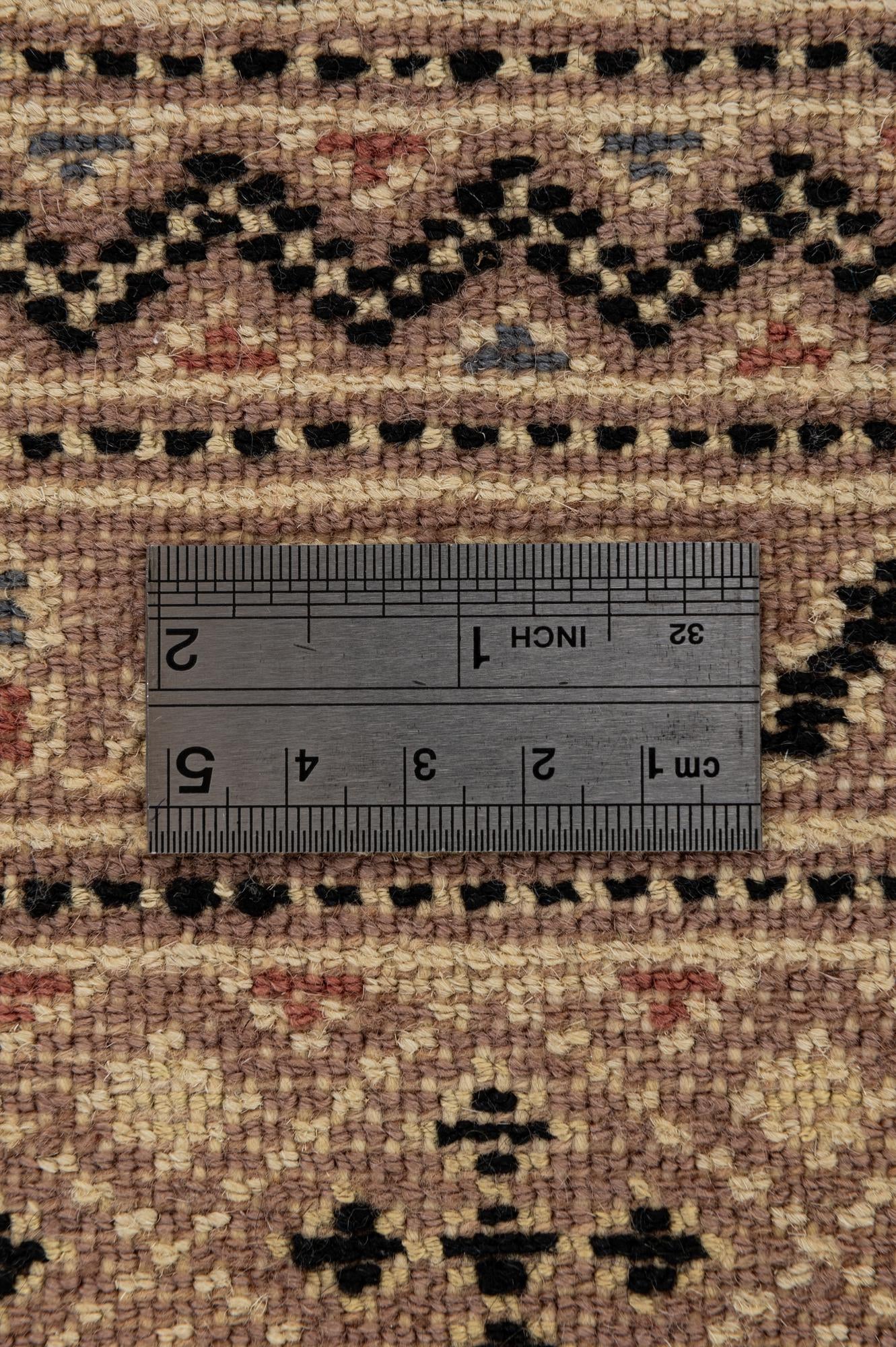 4' 5 x 6' 2 Hand Knotted Bokhara Oriental Rug